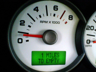 1 MILES TO EMPTY