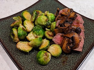 Made some beef n brussies