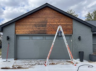 House - Finally getting around to scrubbin this cedar