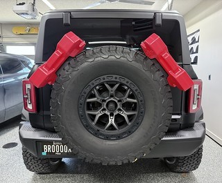 The tailgate reinforcement is finally getting put to use