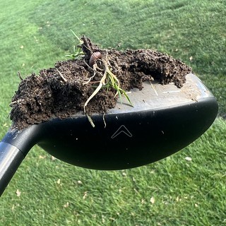 Willow Creek - This is what your 5-wood should look like after a clean punch from the muddy rough.