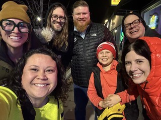 Craig O'brien - Birthday dinner crew