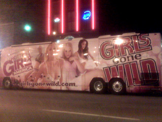 Girls gone Wild Bus in Des Moines