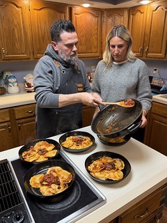 Tasty looking raviolis