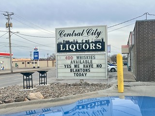 Drinks - Yes, we have no blanton’s today