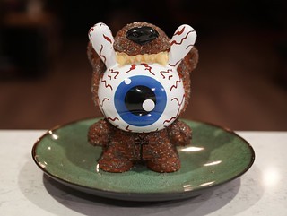 Art - Mishka Dunny Chia seeds applied.
