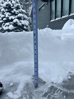 I’ve been moving a lot of snow today.