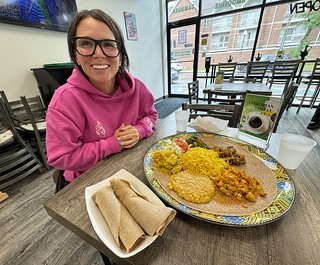 Ethiopian - This is gonna be a big lunch