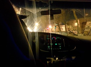 Riding around with Greg