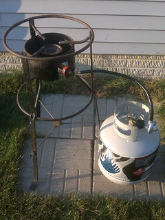 Homebrew - Turkey Cooker Hooked Up