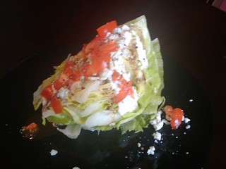 Wedge salads make really weird hangover food... but its soo tasty.