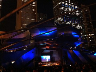Frozen planet at millennium park