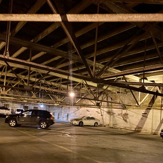 I love this old ass parking garage