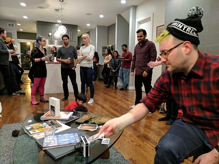 kunal bhat - Hanging out at Harper's