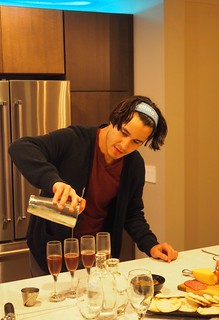 Drinks - Blueberry cognac cocktails