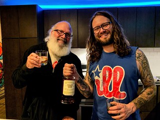 When Jeff comes back from Wyoming, he brings whiskey