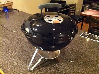 I impulse bought a mini weber.