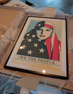 Art - Just got another Shepard Fairey print back from the framer