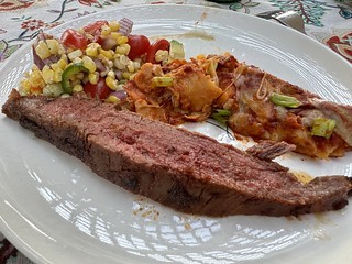 Dinner at Vicki’s never disappoints