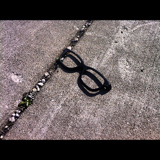 Hipster crime scene