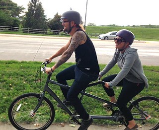 Biking - Tandem bikin