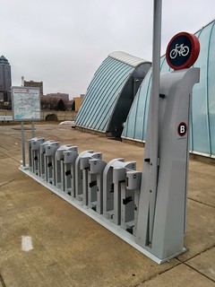 Biking - Would you like to ride a bike across downtown Des Moines this fall? Screw you, budday!