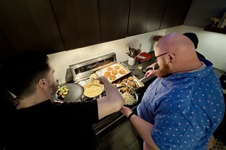 Trent - Crab cake night!