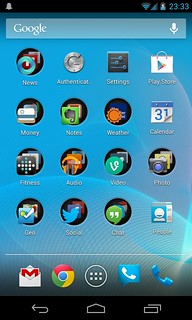 This is how I always organize my Android and iOS screen