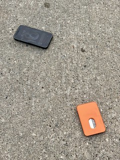 Biking - Found some of Kari’s things down the street