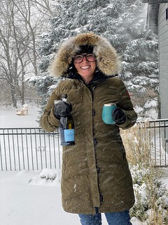 Drinks - Coming to help shovel...