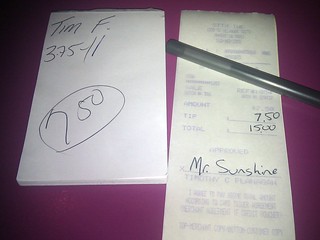 Hey @reddhed, I cashed you out and have your card. Way to tip well.