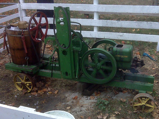 tractor - John Deere Powered Ice Cream Maker