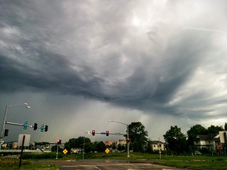 The clouds are cool today