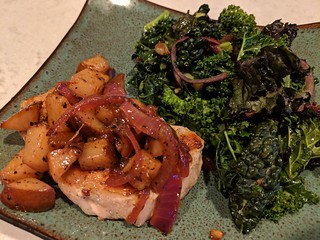 Pork n greens