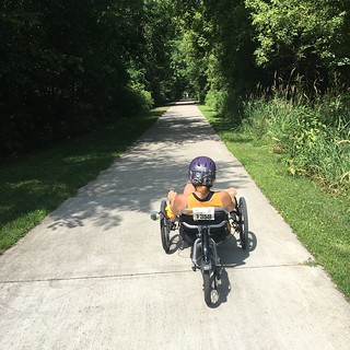 Biking - Iowa trail ridin