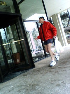 This guy is an idiot.  It was like 15 degrees.