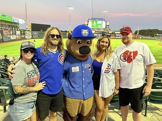 Baseball - Hangin with Cubbie Bear