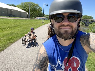 Biking - Bikin to a ballgame!