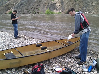 Mobile - Breaking after emptying our canoe full of water