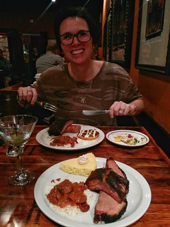 Havin dinner with this meat eater