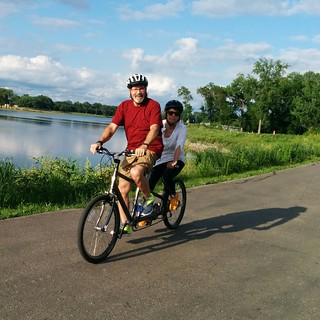 Biking - Jeff and Teresa