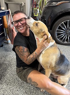 Durby approves of Kari’s new haircut