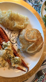 We were supposed to label our Wellingtons with our initials