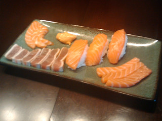 Sushi - Fish leftover from sushi night = more sushi!