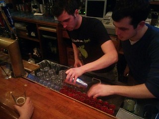 TVI - A round of shots for the bar