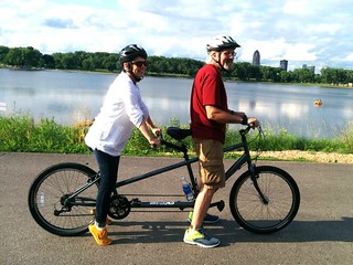 Biking - Jeff and Teresa
