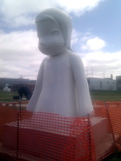 Art - Rad new sculpture downtown.