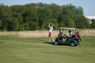 Golf - Judson approaches the green