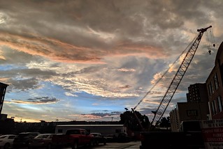 Sunset - The post storm skies were really nice in Iowa tonight