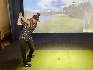 Golf - Still figuring out these big sticks